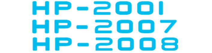 HP2001、HP2007、HP2008